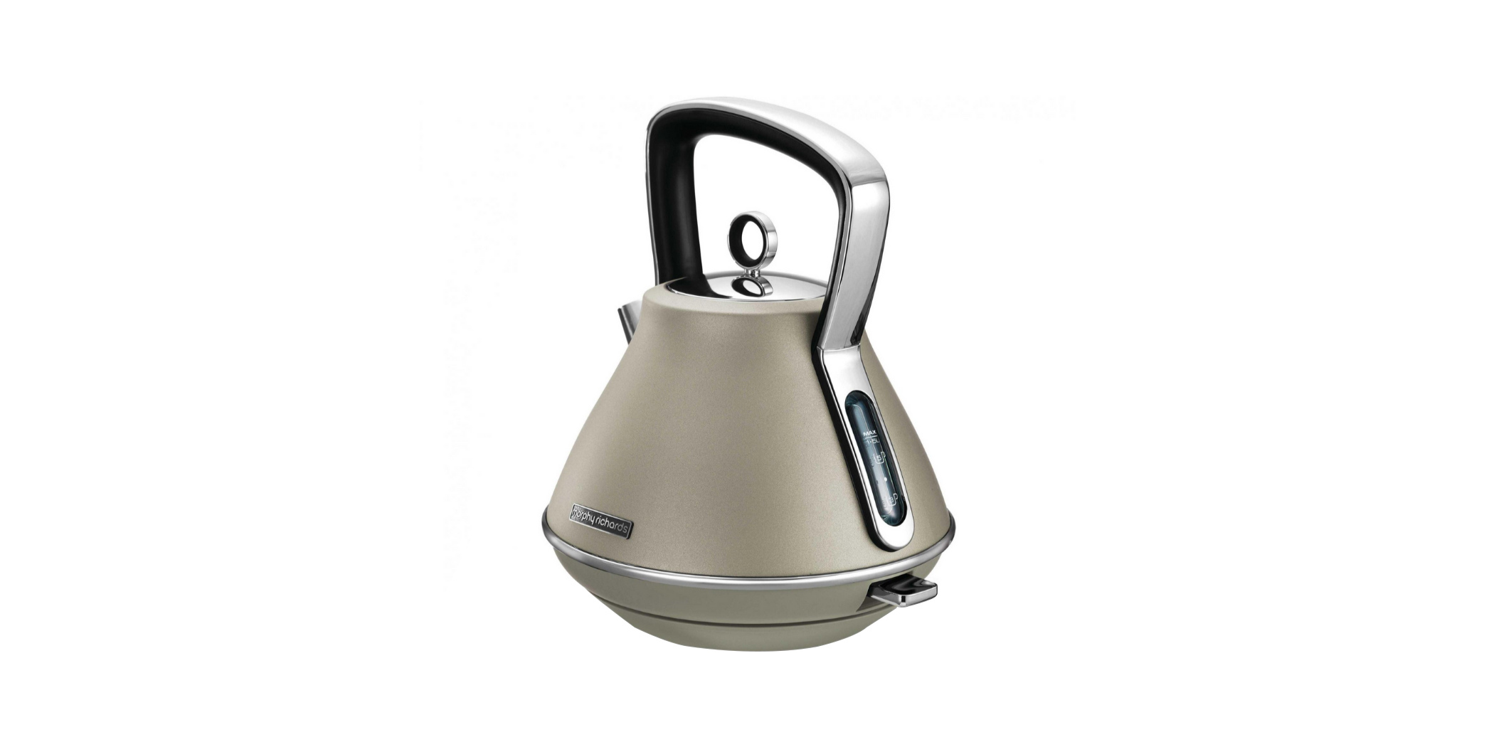 Morphy Richards 100103EE Evoke Platinum 1.5L Kettle Pyramid Special Edition
