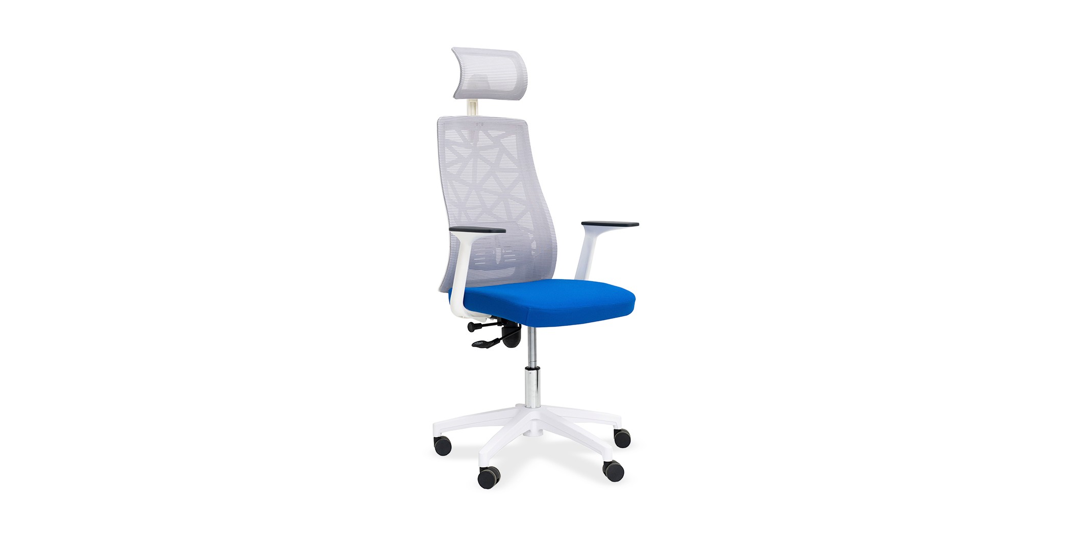 Stellar Celosia High Back Office Chair Light Grey