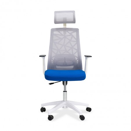 Stellar Celosia High Back Office Chair Light Grey