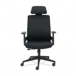 Stellar Chicory High Back Office Chair Black