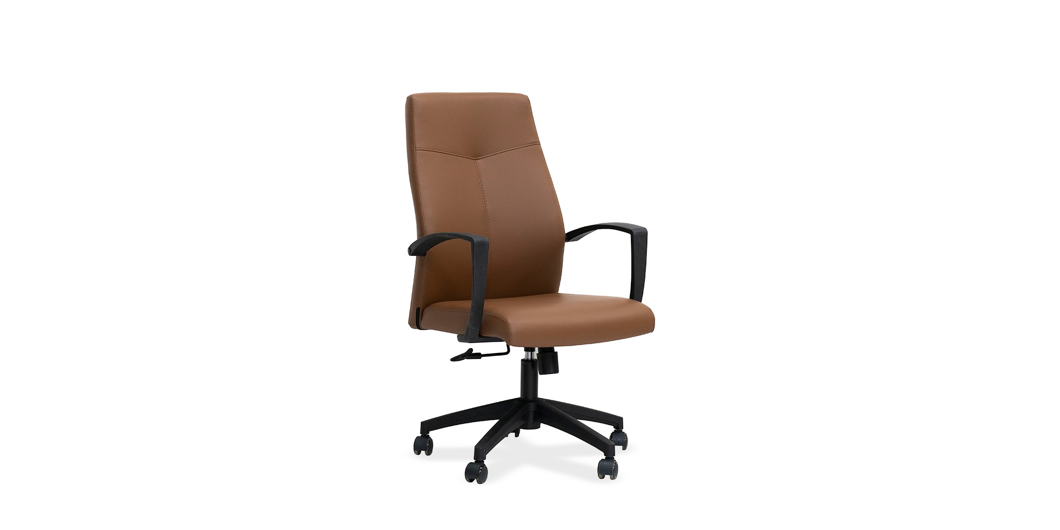 Stellar Clarkia Medium Back Office Chair Brown