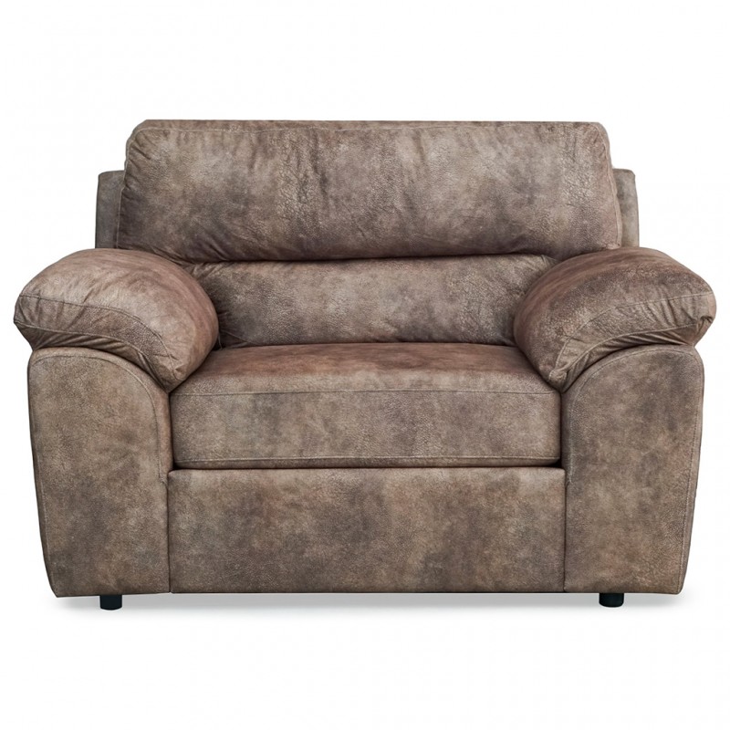 Maurizio 1 Seater Brown Col Fabric Maurizio 1 Seater Brown Col Fabric