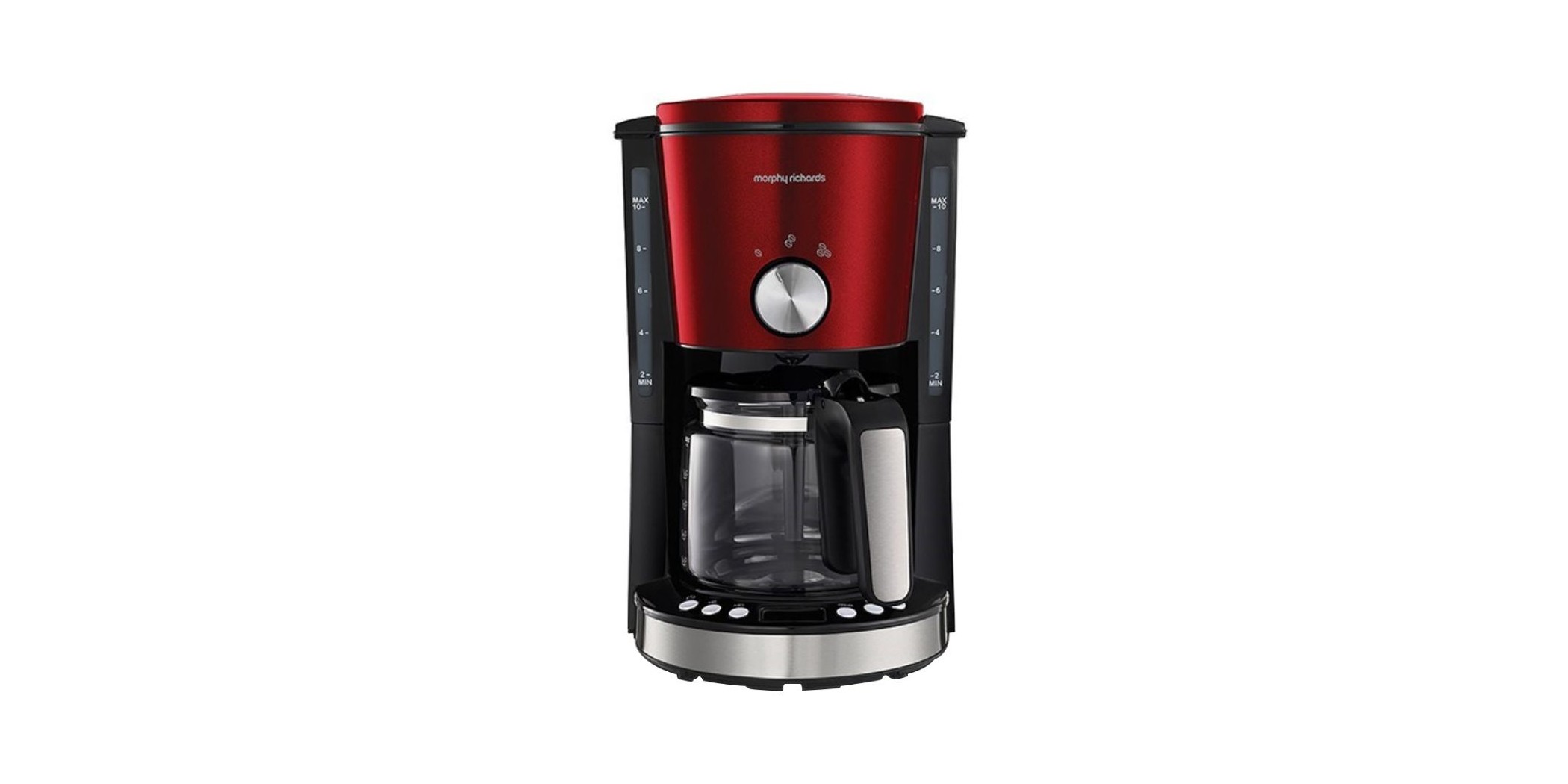 Morphy Richards 162522 Evoke Red Filter Coffee Machine