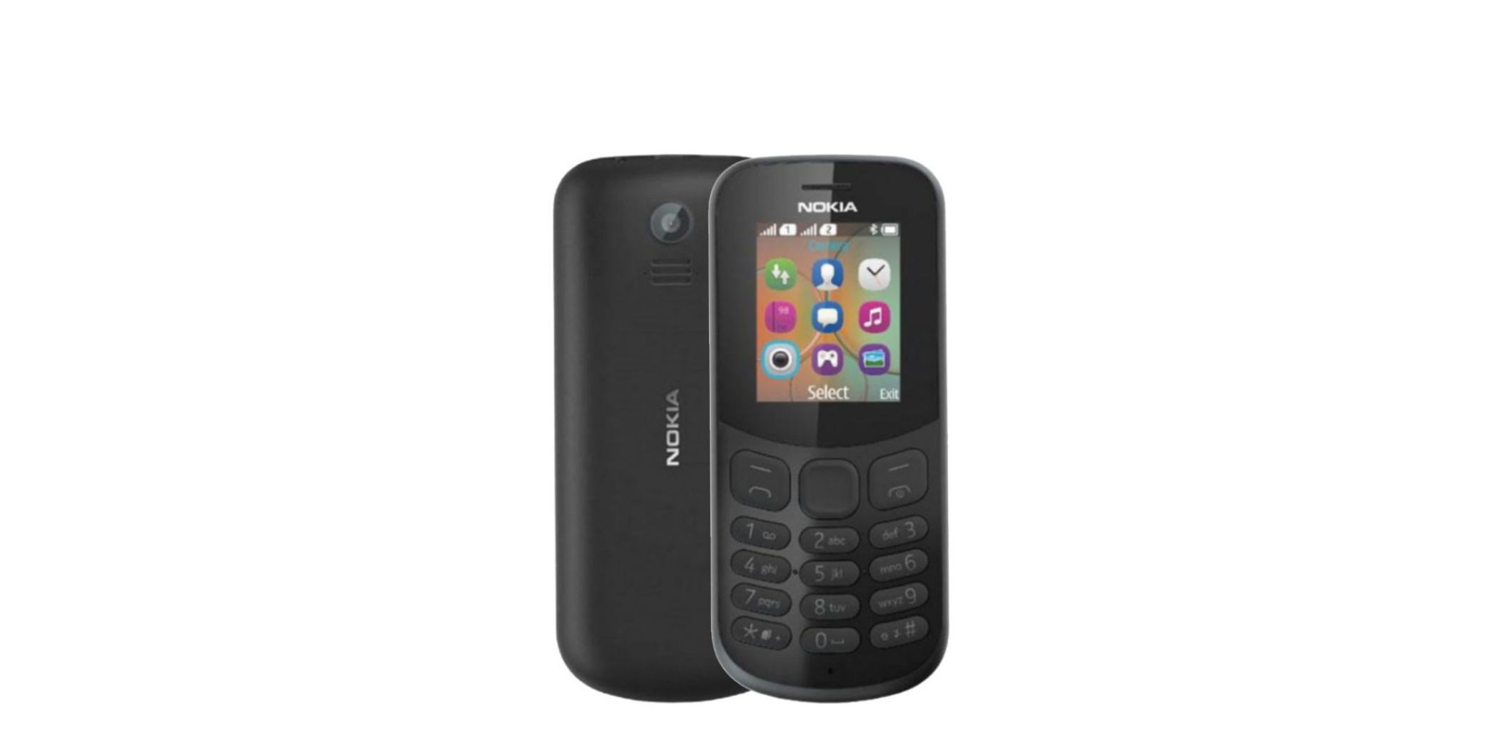 Nokia 130 DS TA-1017 AFR1 Black