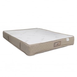 Slumberland Premium Latex Queen Size 160x200 cm Microquiled White & Brown