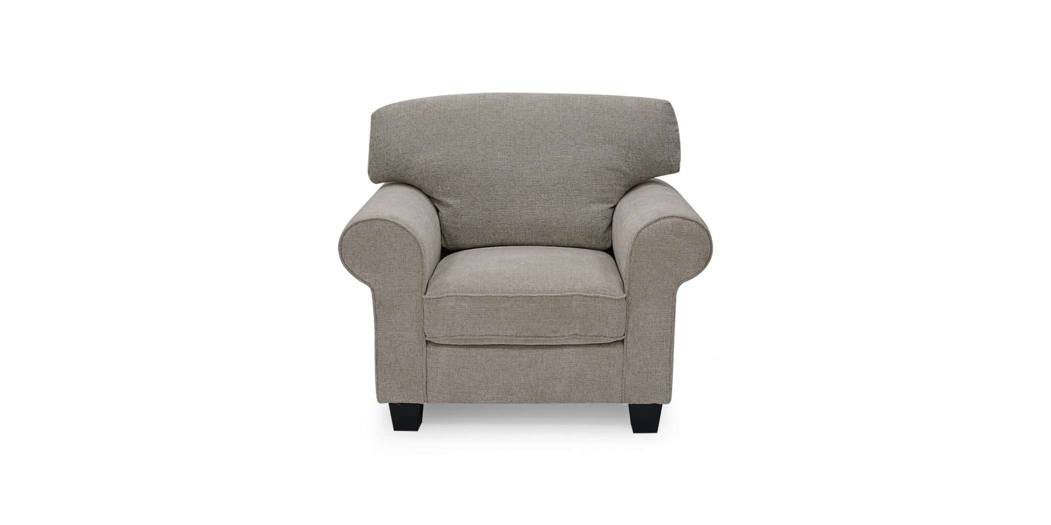 Vixon Accent Chair Beige Color Fabric