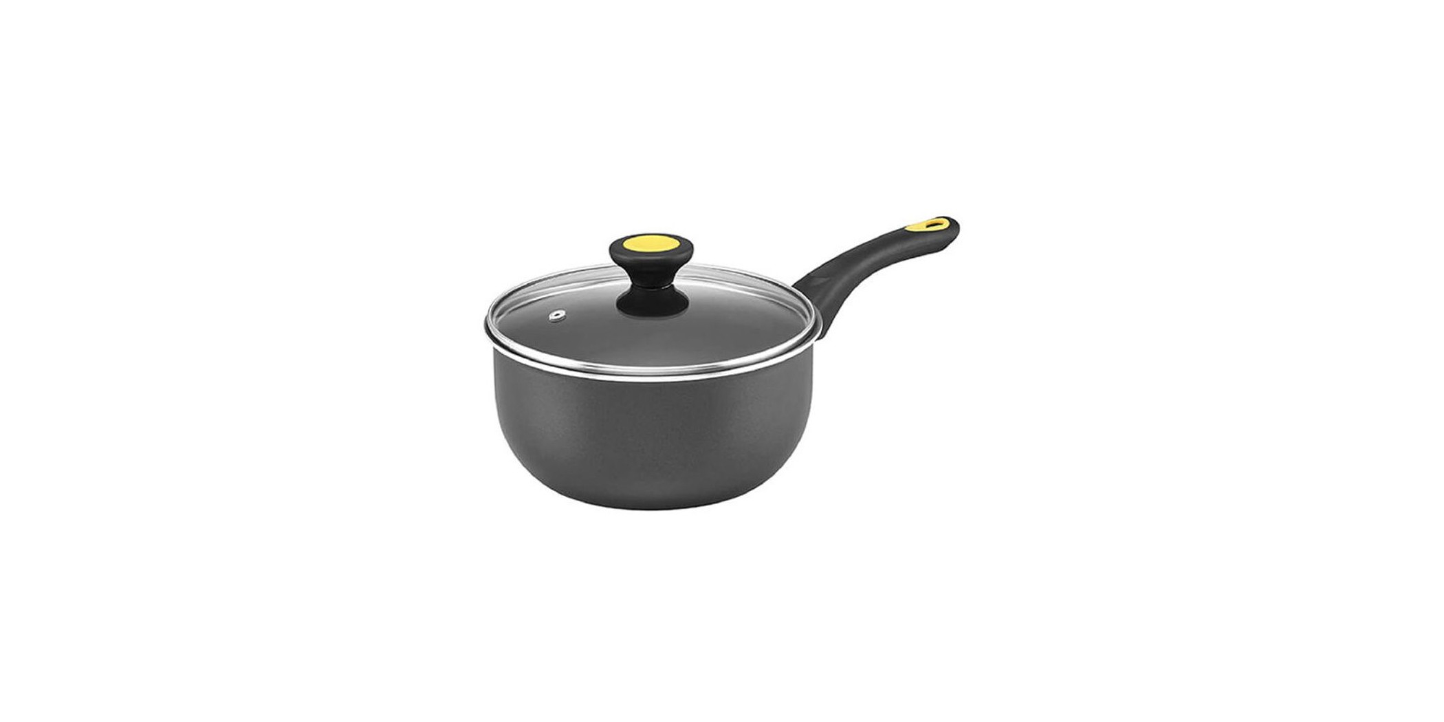 Meyer 22052 Skyline II 16cm/1.4L Black Saucepan Non Induction