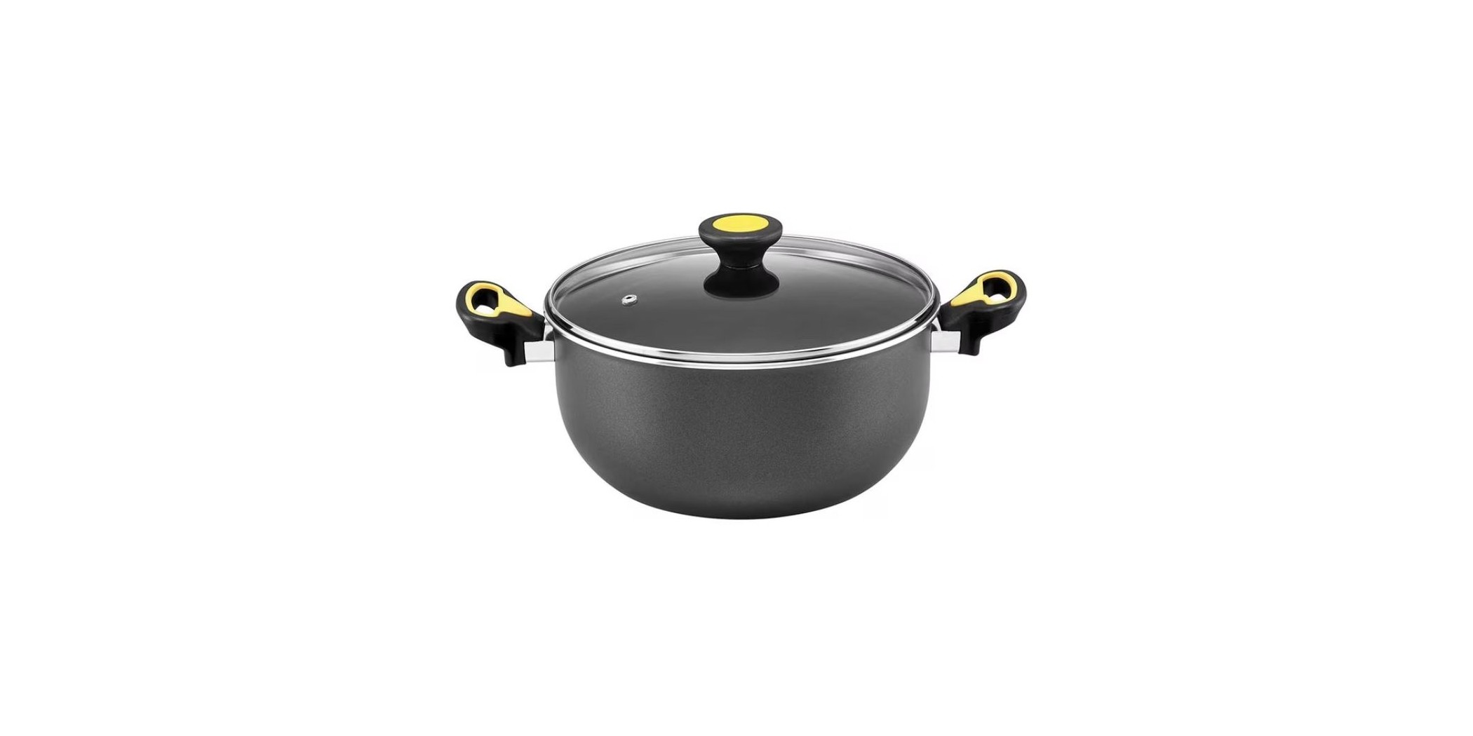 Meyer 22054 Skyline II 24cm/4.7L Black Stockpot