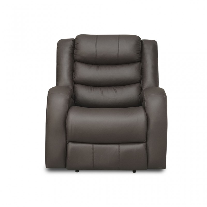 Veneto Single Recliner in Brown Leather Gel Veneto Single Recliner in Brown Leather Gel