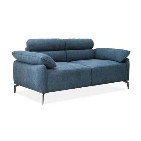 Comfy Sofa 3+2+1 in Blue Col Fabric