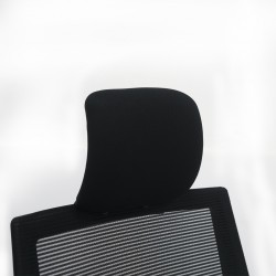 Stellar Ballota High Backrest With Head Rest Black