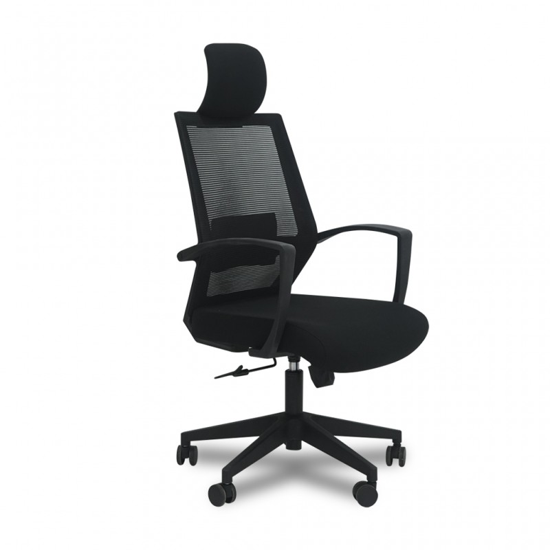 Stellar Ballota High Backrest With Head Rest Black Stellar Ballota High Backrest With Head Rest Black