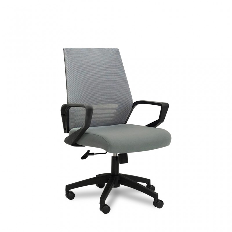 Stellar Allium Medium Back Chair Light Grey Stellar Allium Medium Back Chair Light Grey