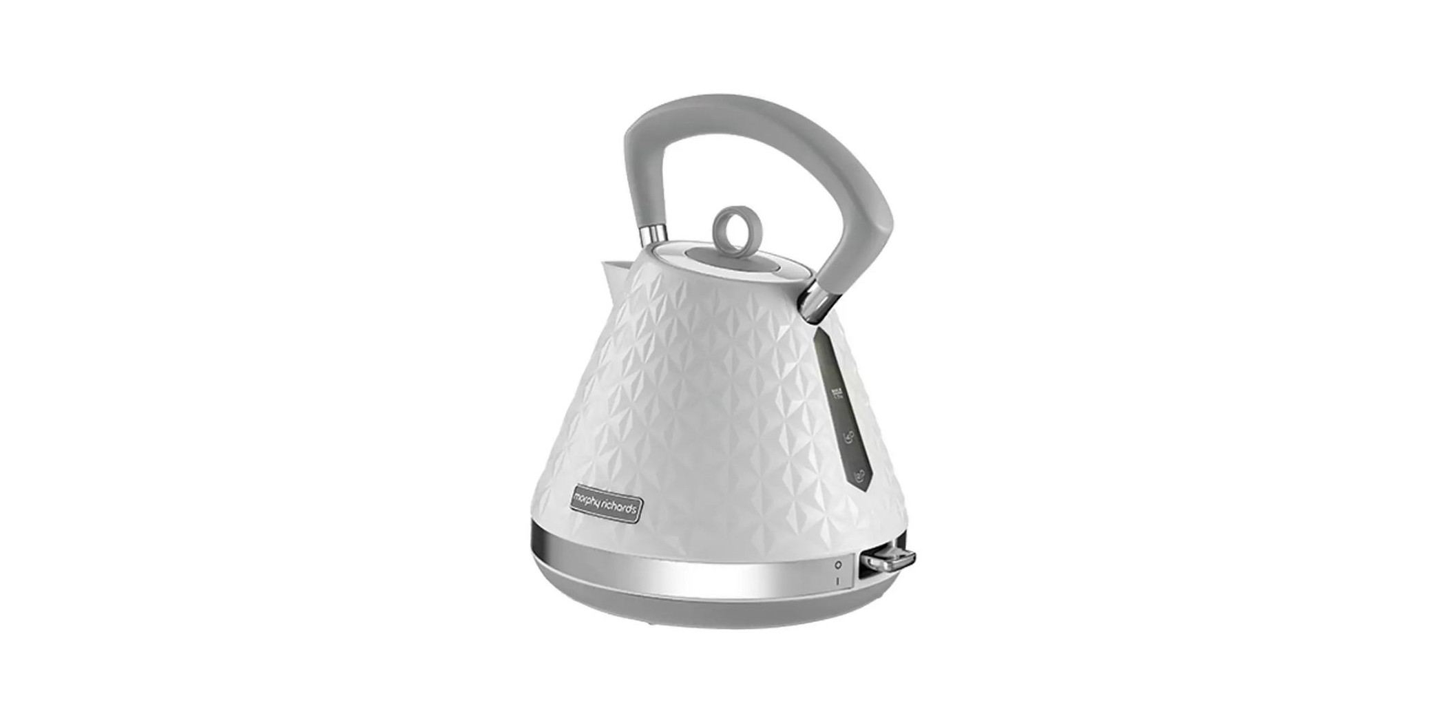 Morphy Richards 108134 1.5L White Vector Pyramid Kettle