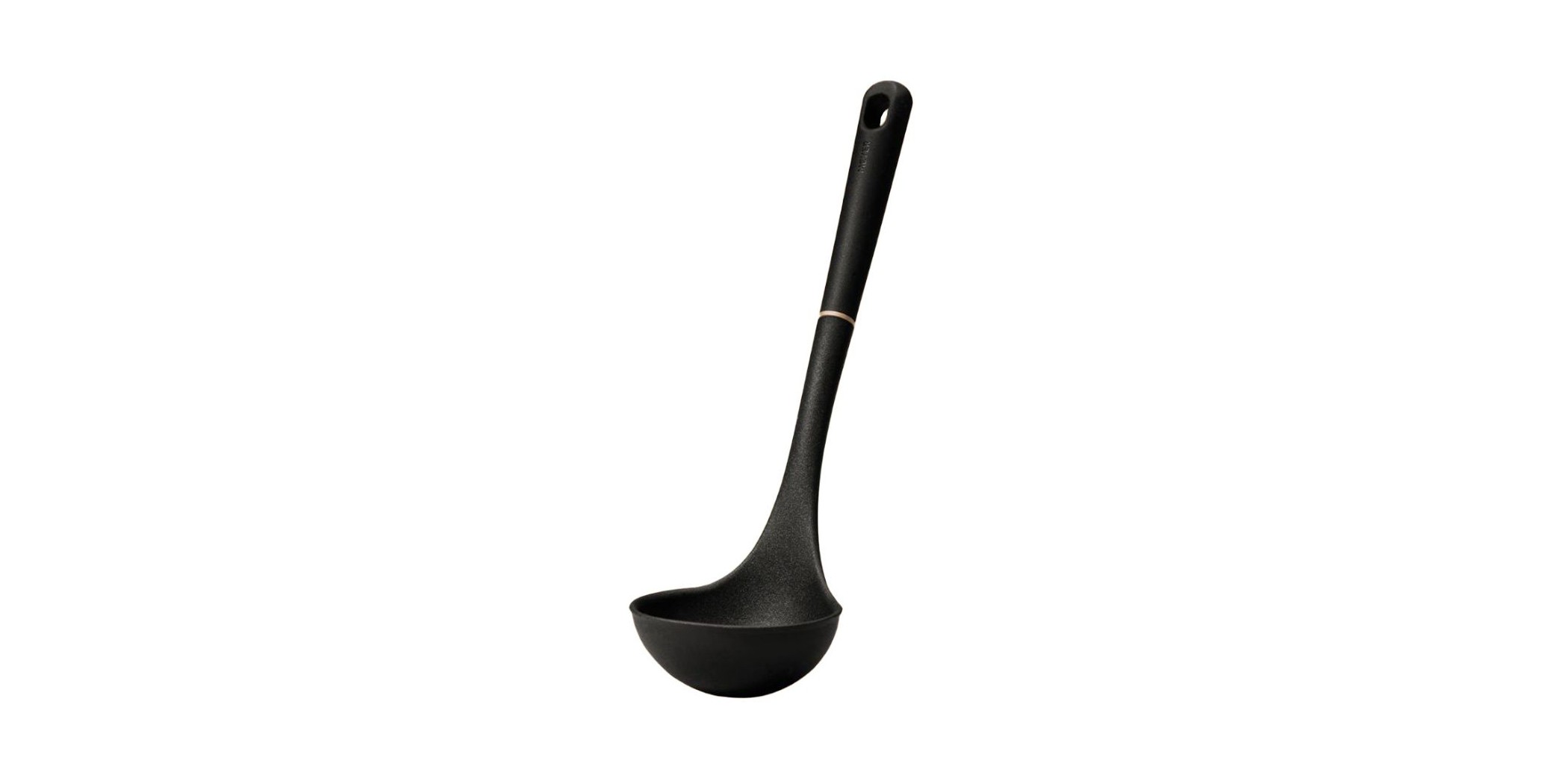 Meyer 48387 Accent Silicon Black Ladle