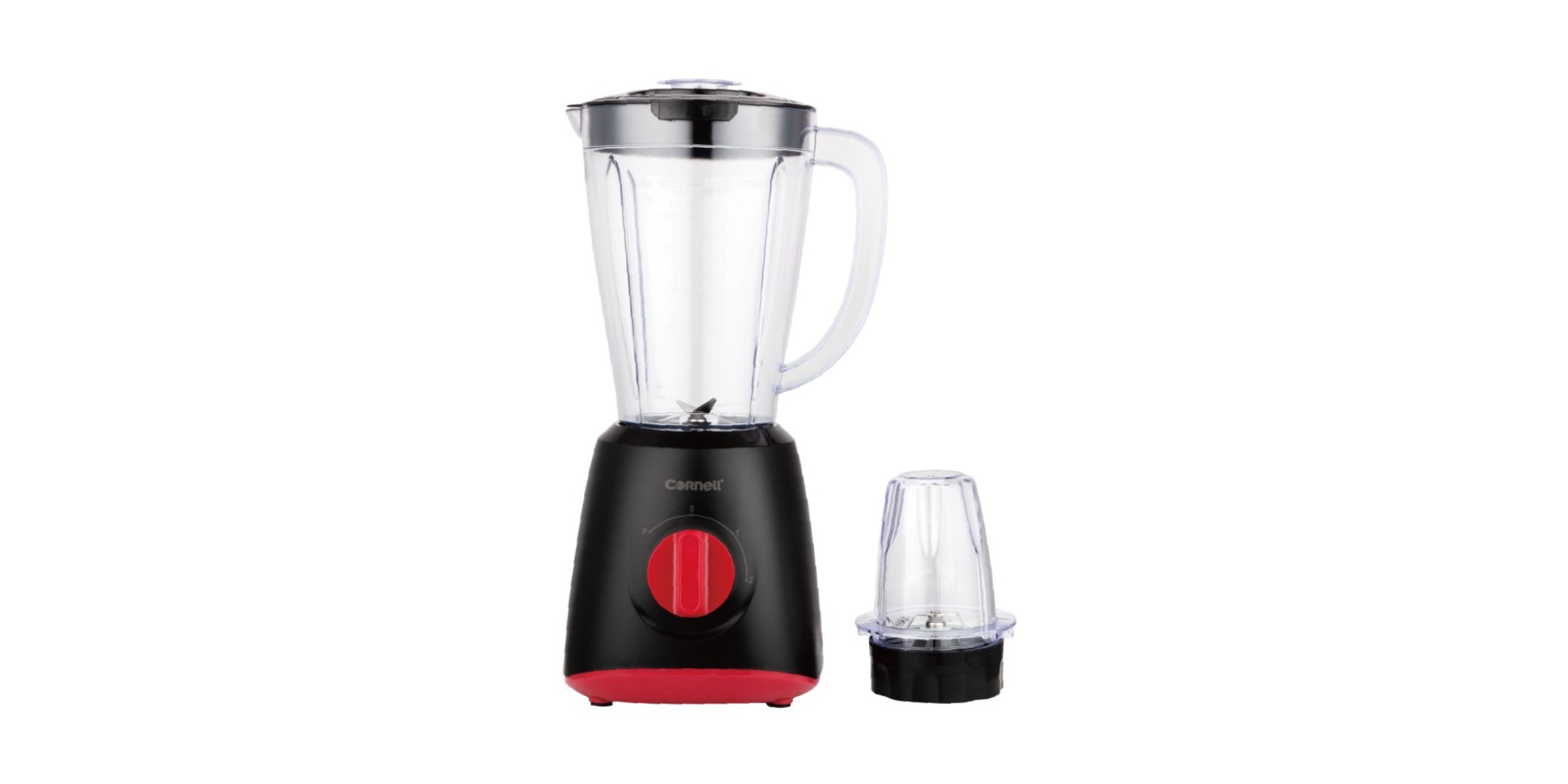 Cornell CBL-S400BK 1.5L Black Plastic Blender With Grinder