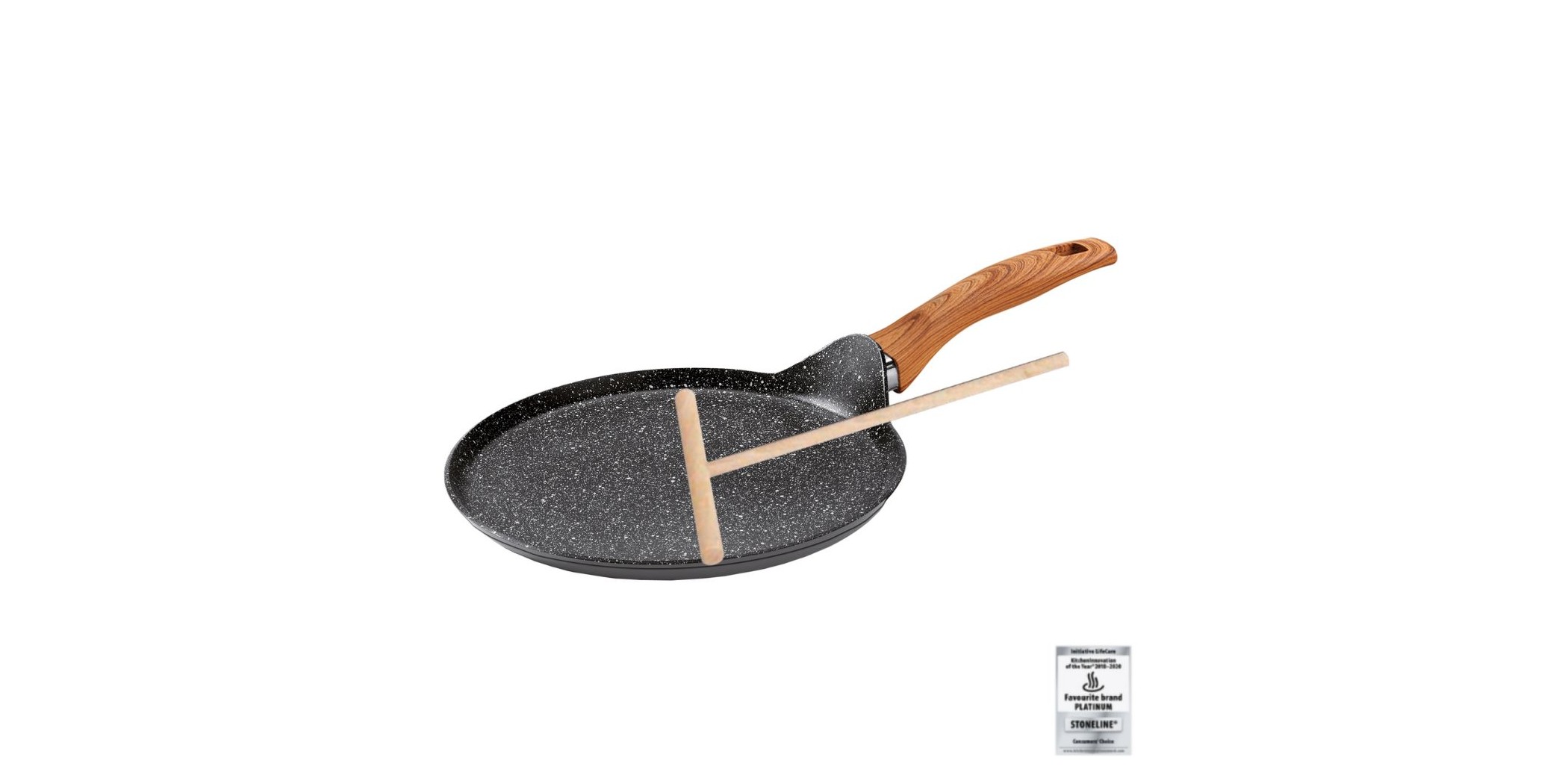 Stoneline WX 18341 25cm Grey Crepe Pan