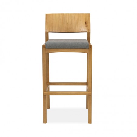 Less Stool Solid Wood Natural