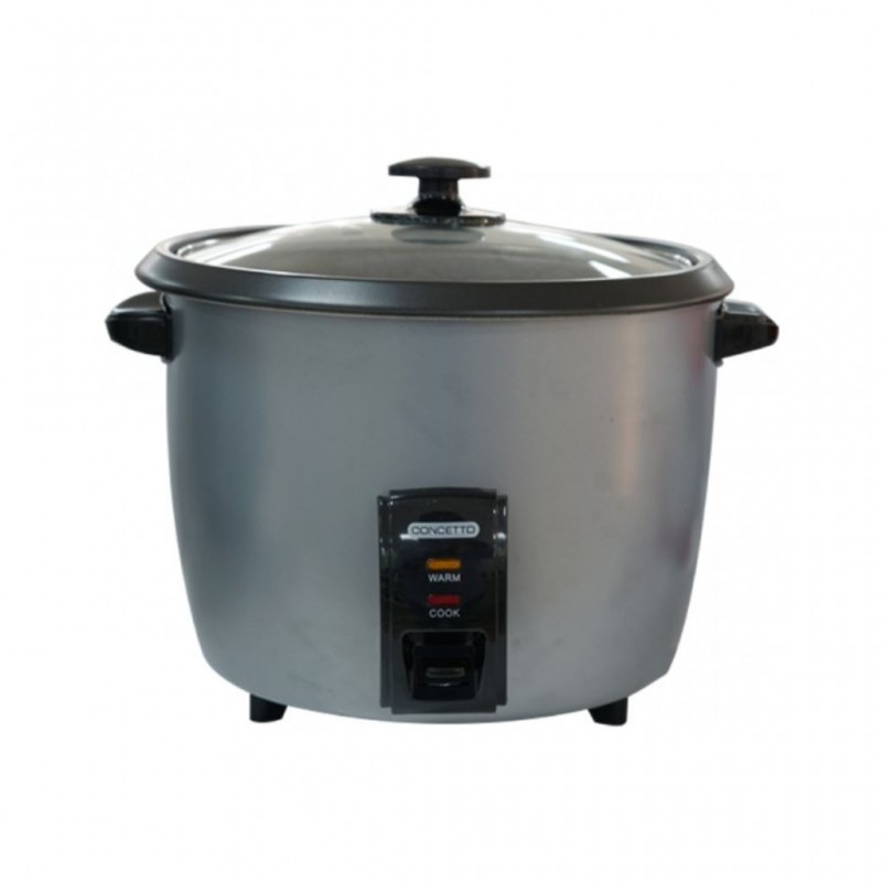 Concetto CRC220 2.2L Silver Rice Cooker Concetto CRC220 2.2L Silver Rice Cooker