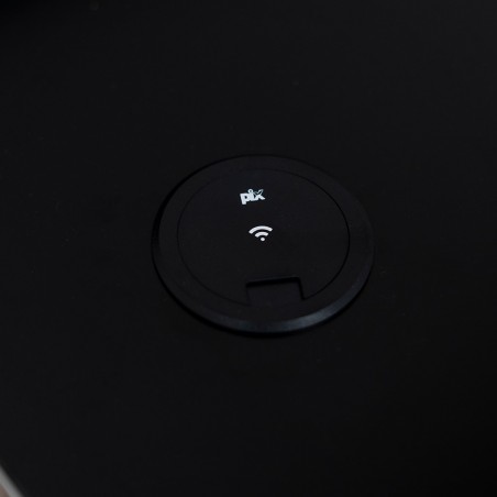 Volt Desk 1100 Solid Wood/MDF Black/Garapa