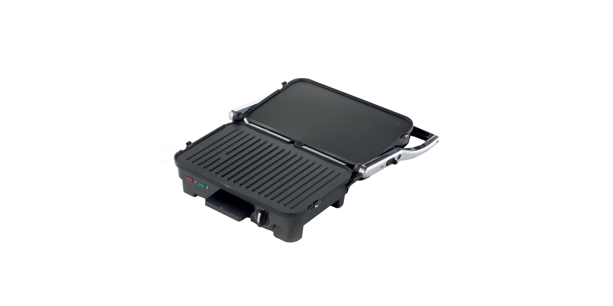 Kenwood HGM50.000SI BK Metal Contact Grill With Removable Plates