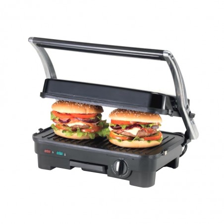 Kenwood HGM50.000SI BK Metal Contact Grill With Removable Plates