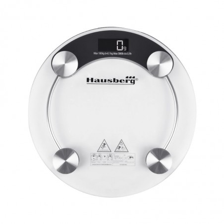 Hausberg HB-6000NG Glass Bathroom Scale "O"