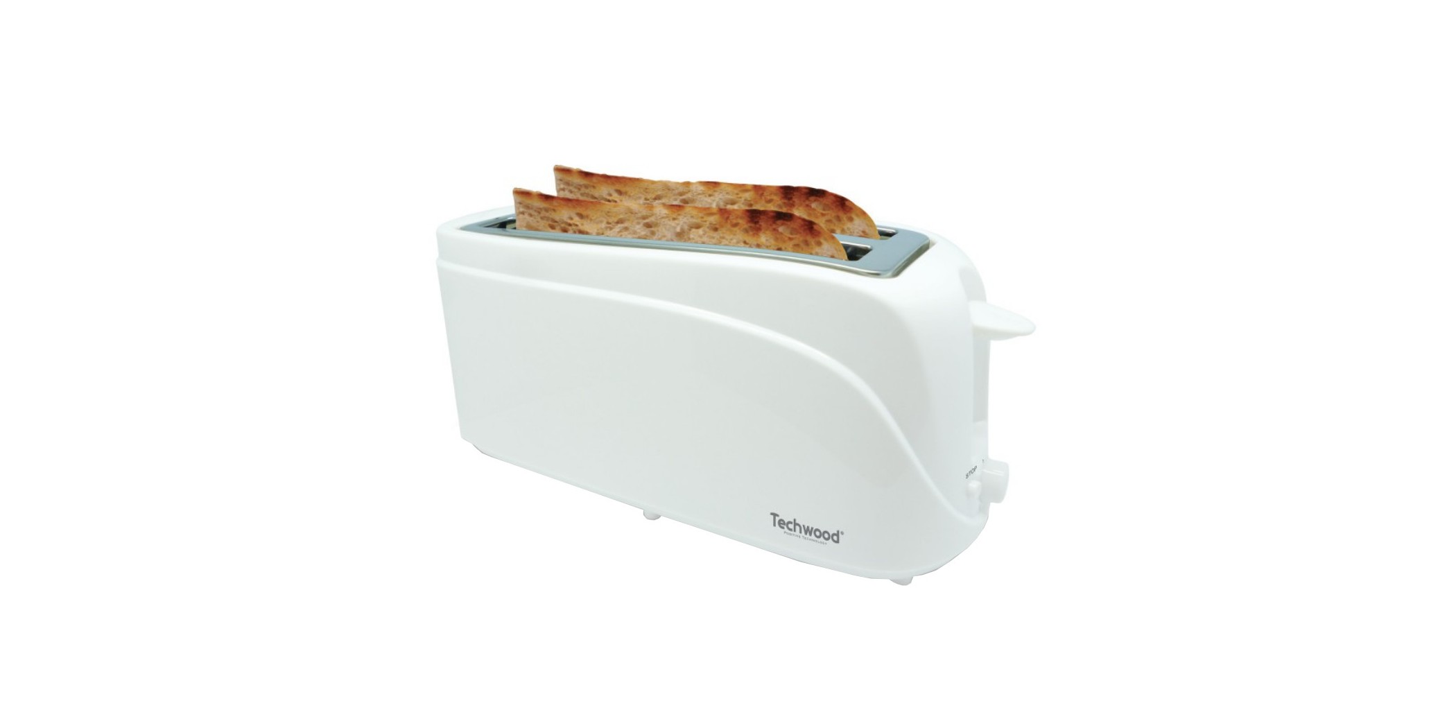 Techwood TGP 502 2 Long Slots 1300W Toaster "O"