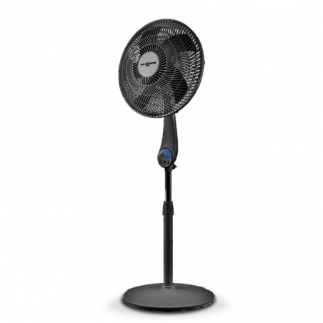 Air Monster 15855R MP 16" Black Remote Stand Fan