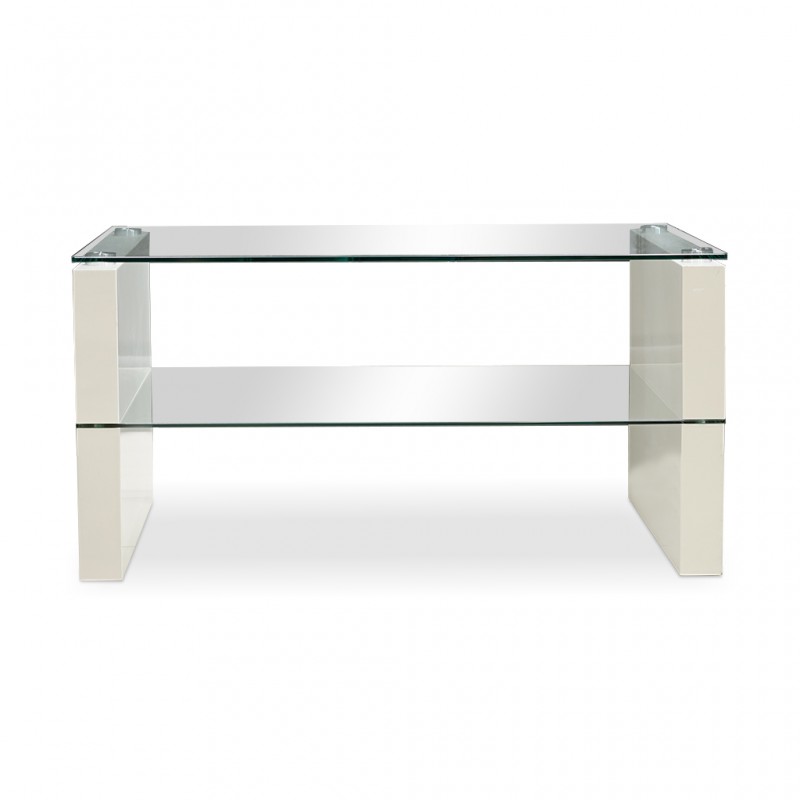 Marana Coffee Table MDF/Glass Top & Shelf Marana Coffee Table MDF/Glass Top & Shelf
