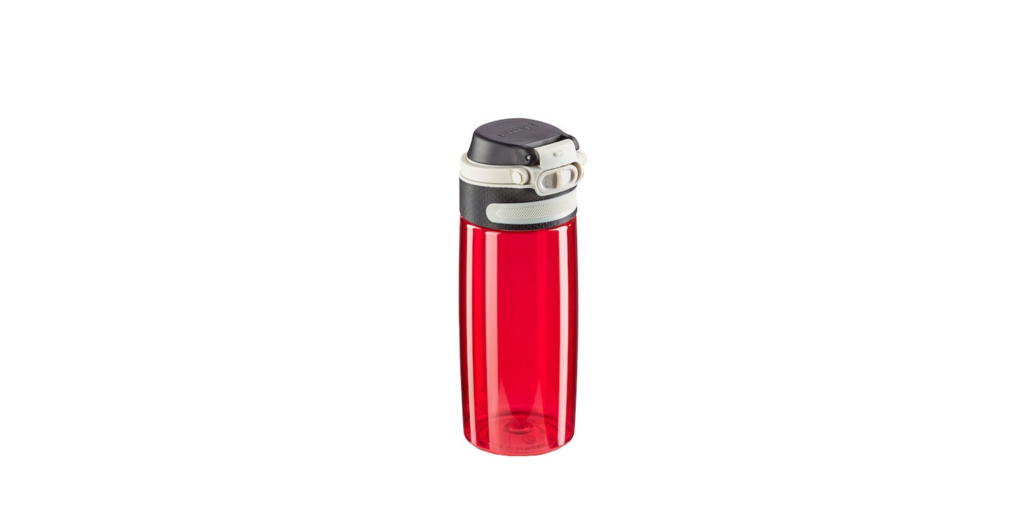 Leifheit LE020BTR Drinking 550ml Red Bottle Tritan Flip "O"