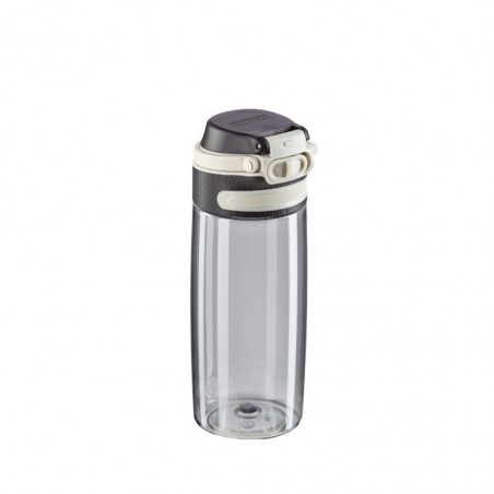 Leifheit LE020BTS Drinking 550ml Silver Bottle Tritan Flip "O"
