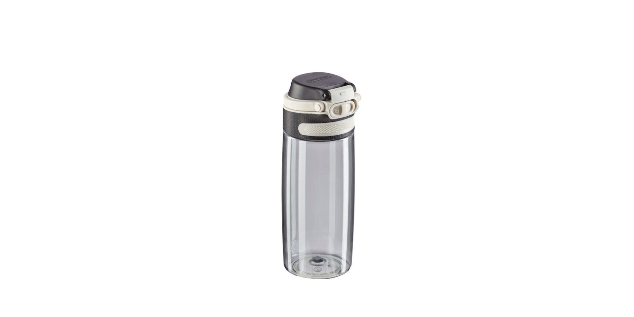 Leifheit LE020BTS Drinking 550ml Silver Bottle Tritan Flip "O"
