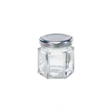 Leifheit LE018HJ3 Hexagonal 47ml Jar "O"