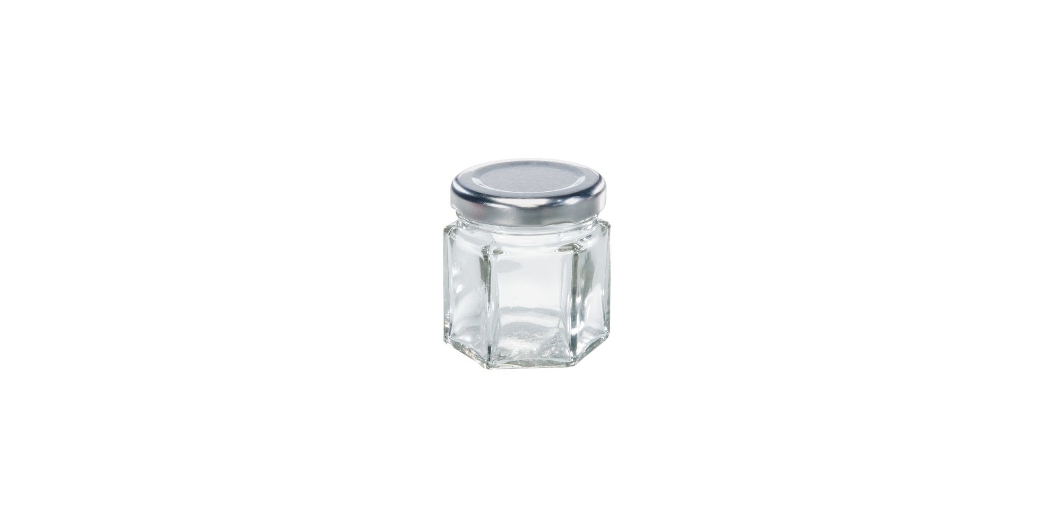 Leifheit LE018HJ3 Hexagonal 47ml Jar "O"