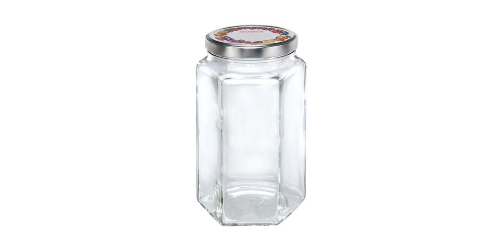 Leifheit LE018HJ1 Hexagonal 1700ml Jar "O"