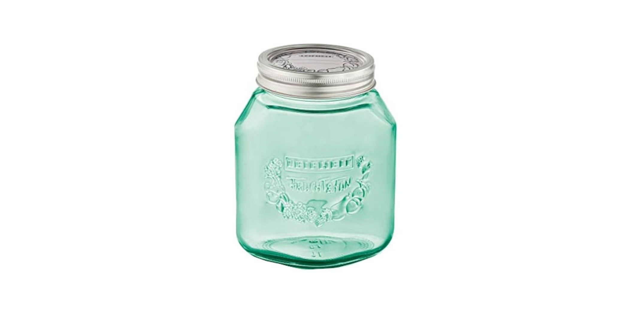 Leifheit LE028BJG Preserve 1L Jungle Green Jar "O"