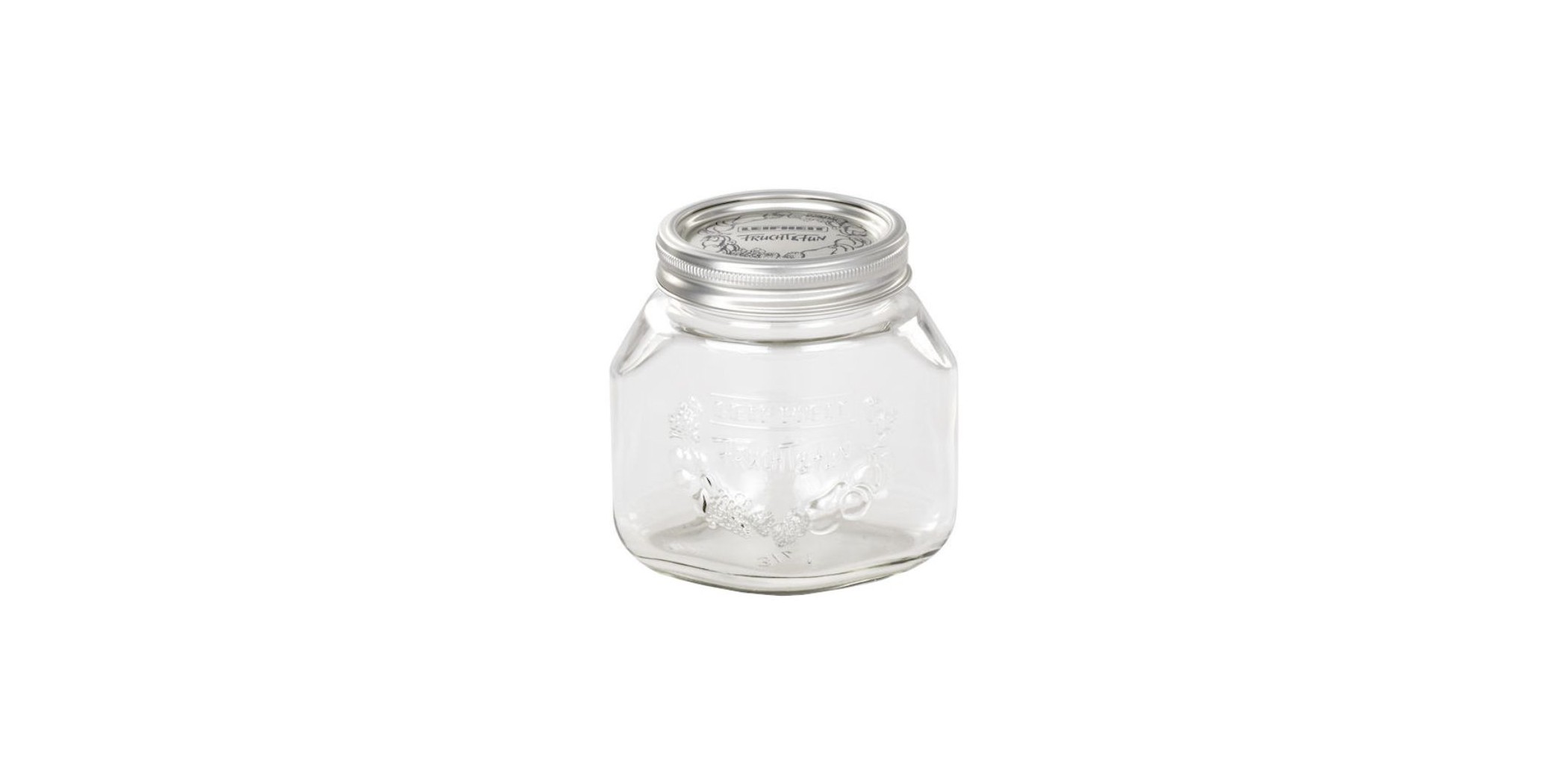 Leifheit LE028PJ3 Preserve 3/4L Jar "O"