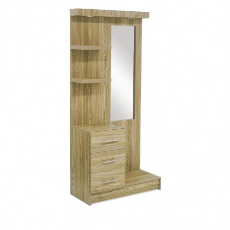 Ralene Dressing Table With Mirror In Melamine MDF