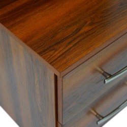 Filton Dressing Table & Pouf Brown