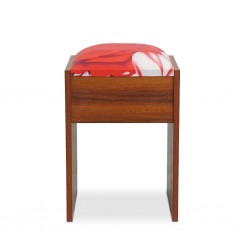 Filton Dressing Table & Pouf Brown