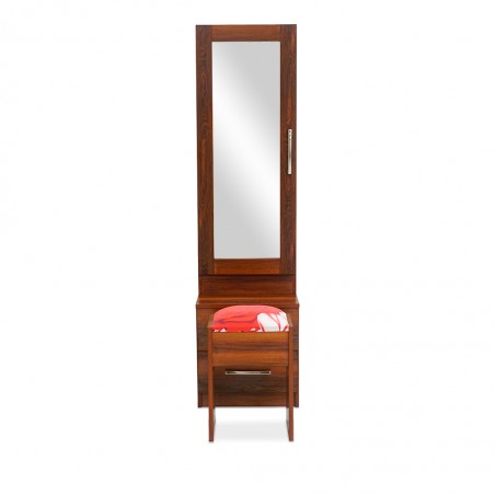 Filton Dressing Table & Pouf Brown