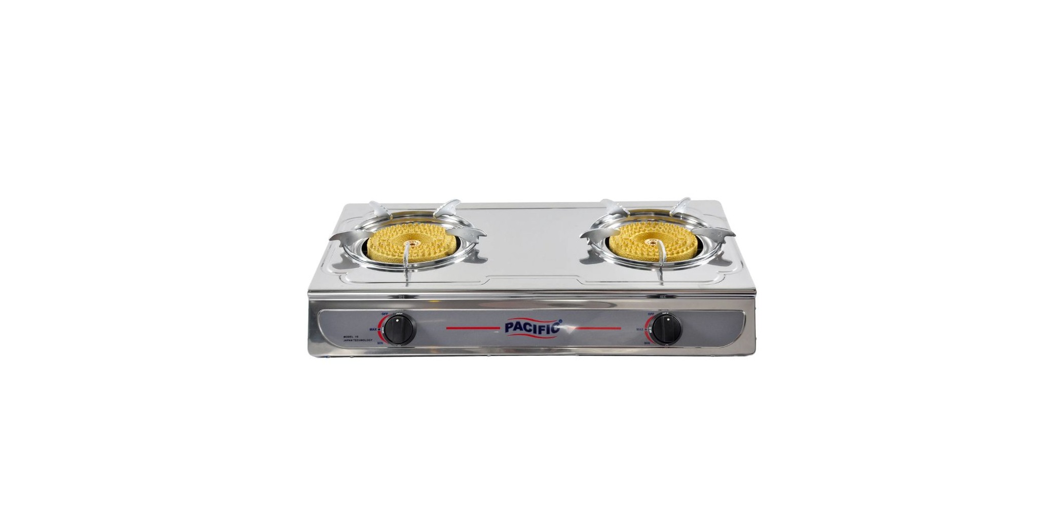 Pacific Y8 Double Big Fire Gas Stove "O"