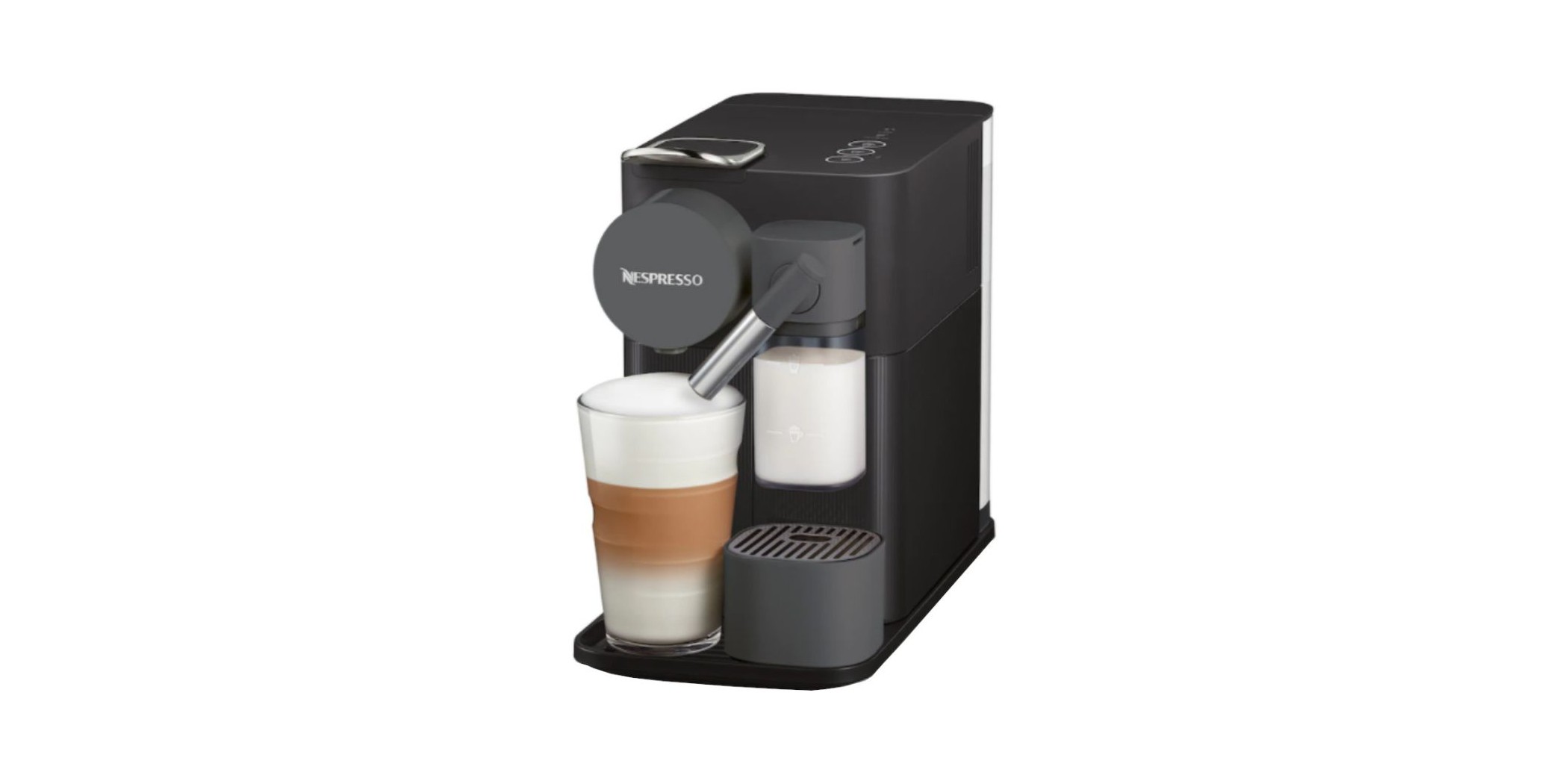 Nespresso Lattissima One F111/F121 Black Milk Coffee Machine 2YW - 10091787 "O"