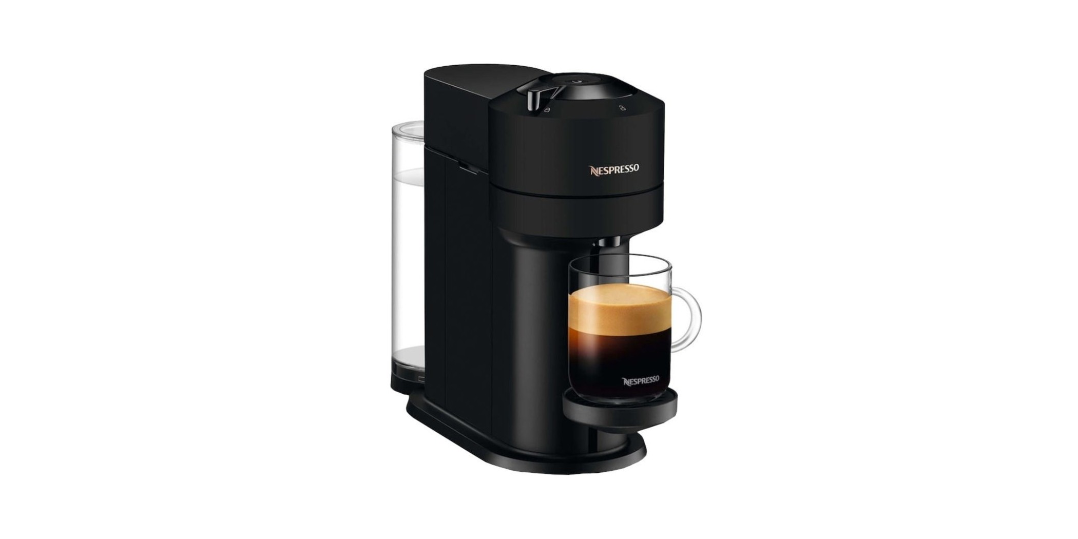 Nespresso Vertuo Next Matt Black Coffee Machine 2YW - 10093092