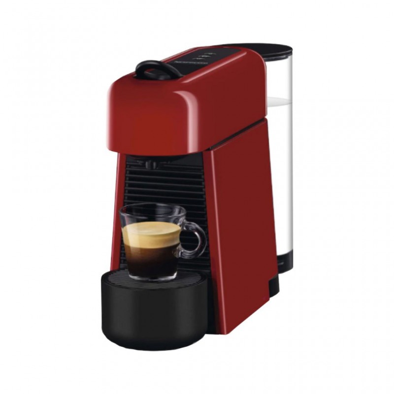 Nespresso Essenza Plus D45 Red Coffee Machine Non Milk 2YW - 10091793 "O"