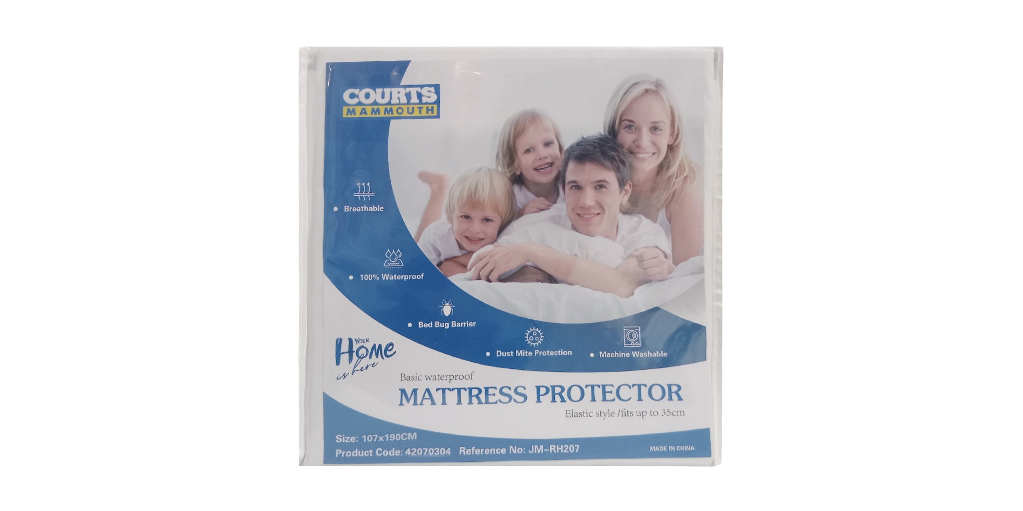 Matrress Protector 107 x 190 cm Ref JM-RH207