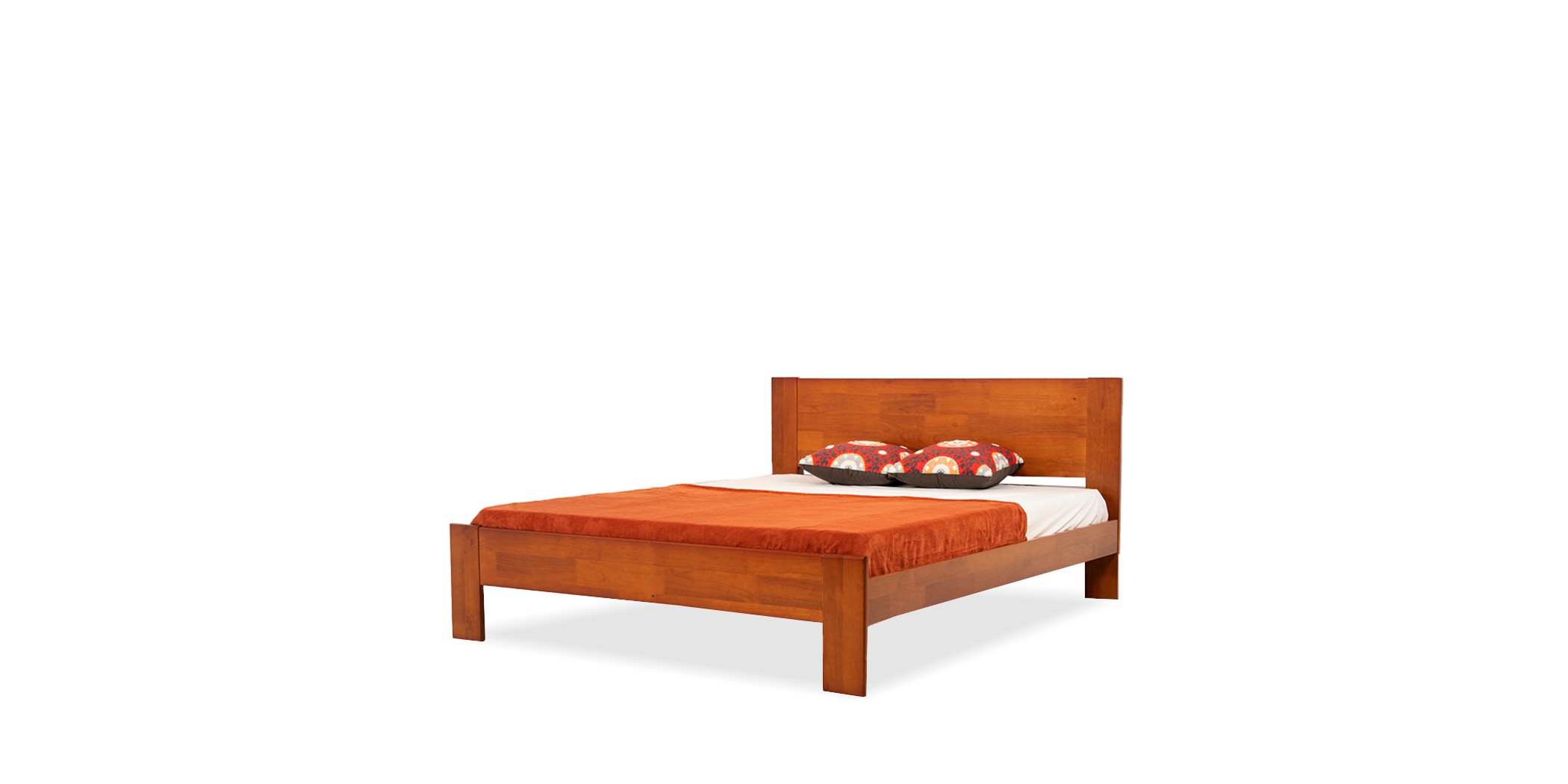 Mika Bed 160x200 cm Dirty Oak