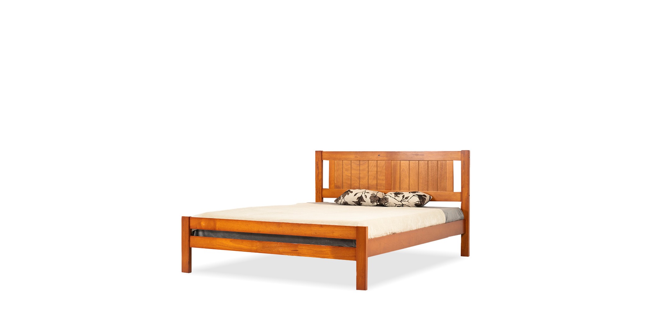 Lyra Bed 140x190 cm Dirty Oak