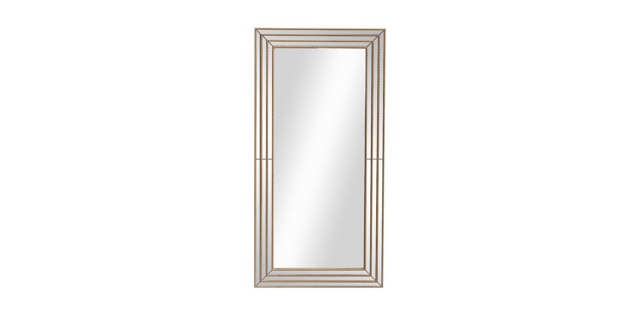 European Style Fitting Floor Mirror 90x180 cm